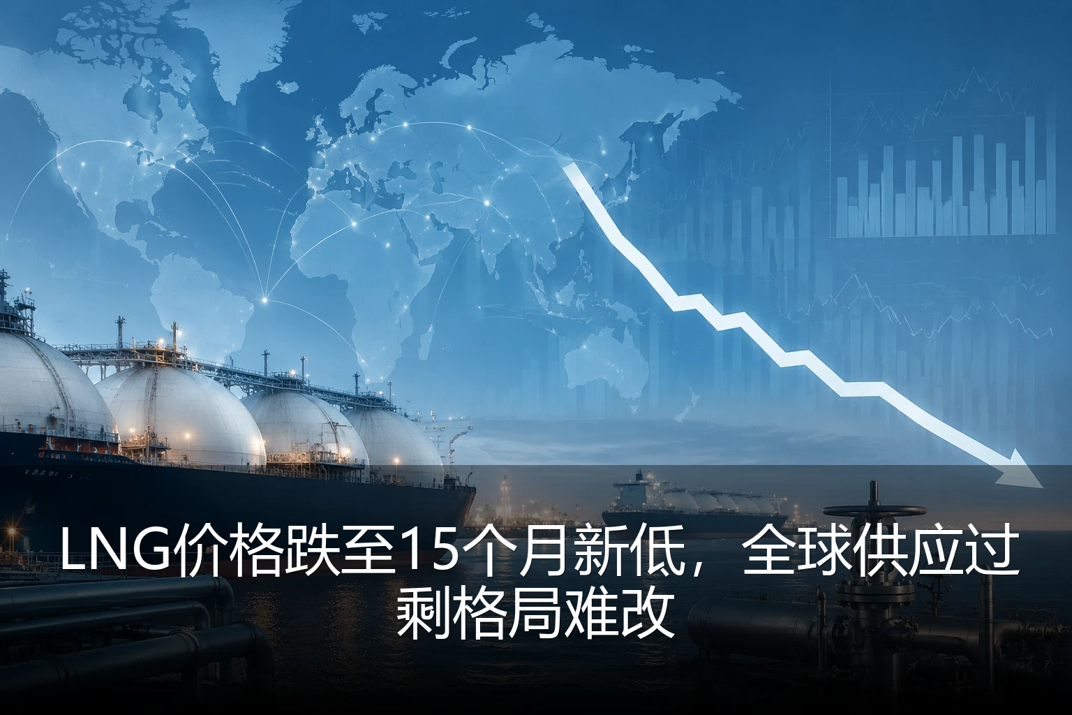 LNG价格跌至15个月新低，全球供应过剩格局难改