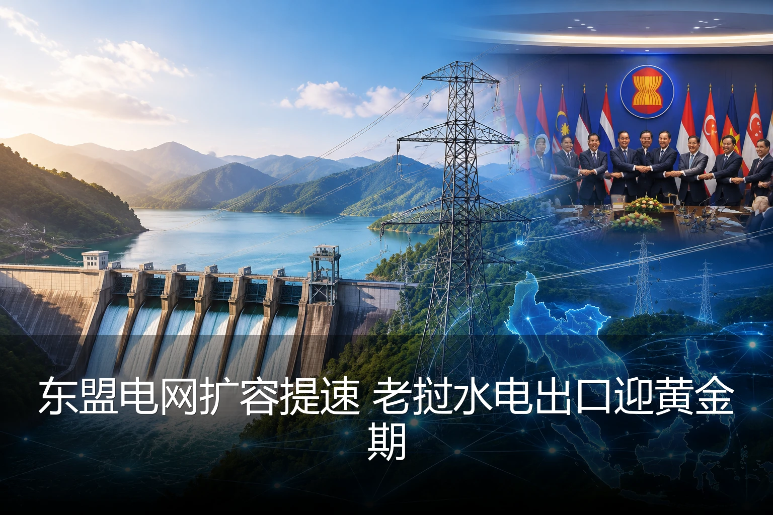 东盟电网扩容提速 老挝水电出口迎黄金期