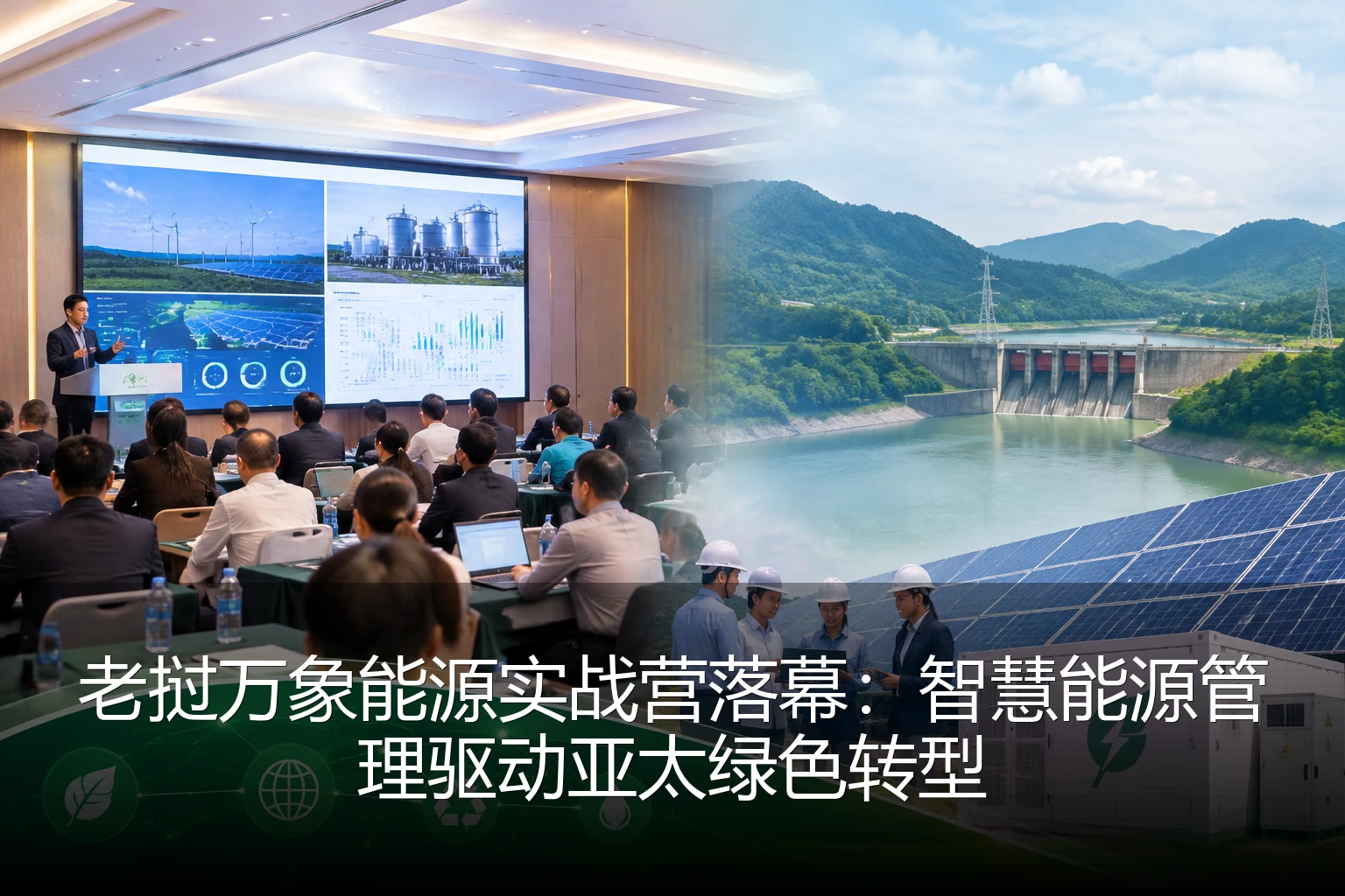老挝万象能源实战营落幕：智慧能源管理驱动亚太绿色转型