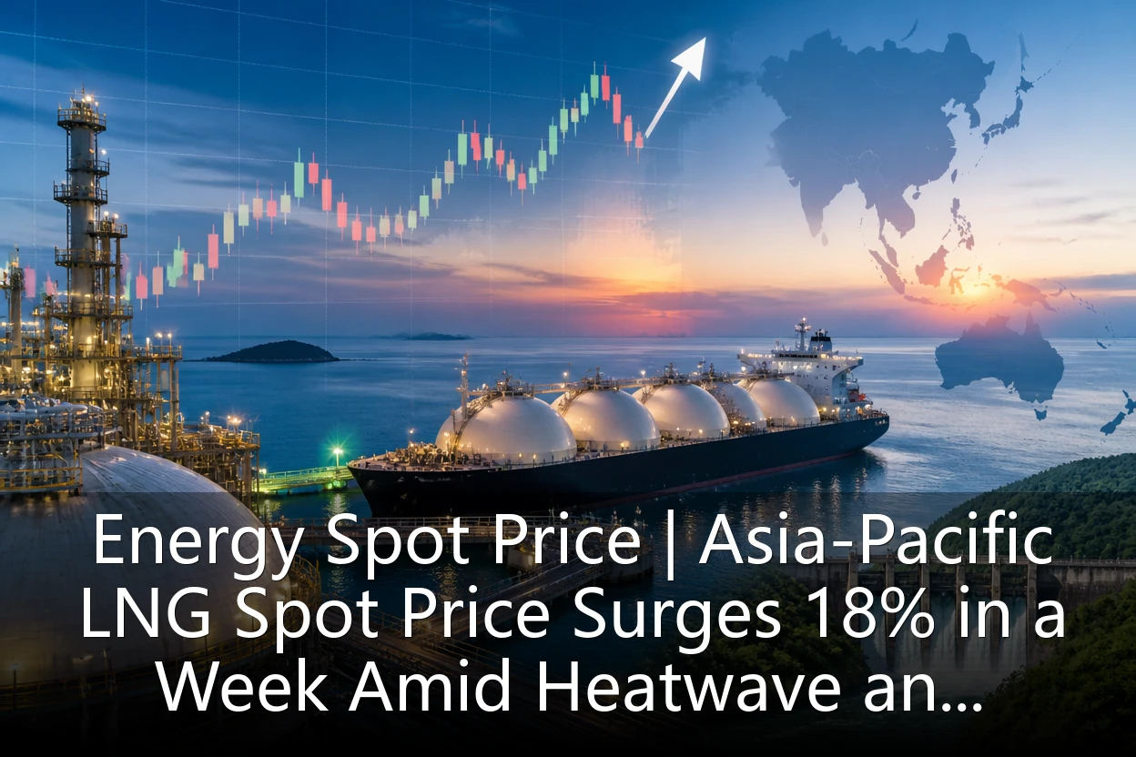 Energy Spot Price | Asia-Pacific LNG Spot Price Surges 18% in a Week Amid Heatwave and Supply Disruptions