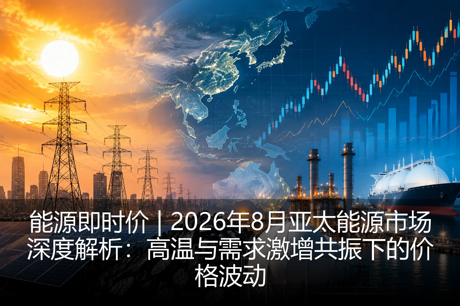 能源即时价 | 2026年8月亚太能源市场深度解析：高温与需求激增共振下的价格波动