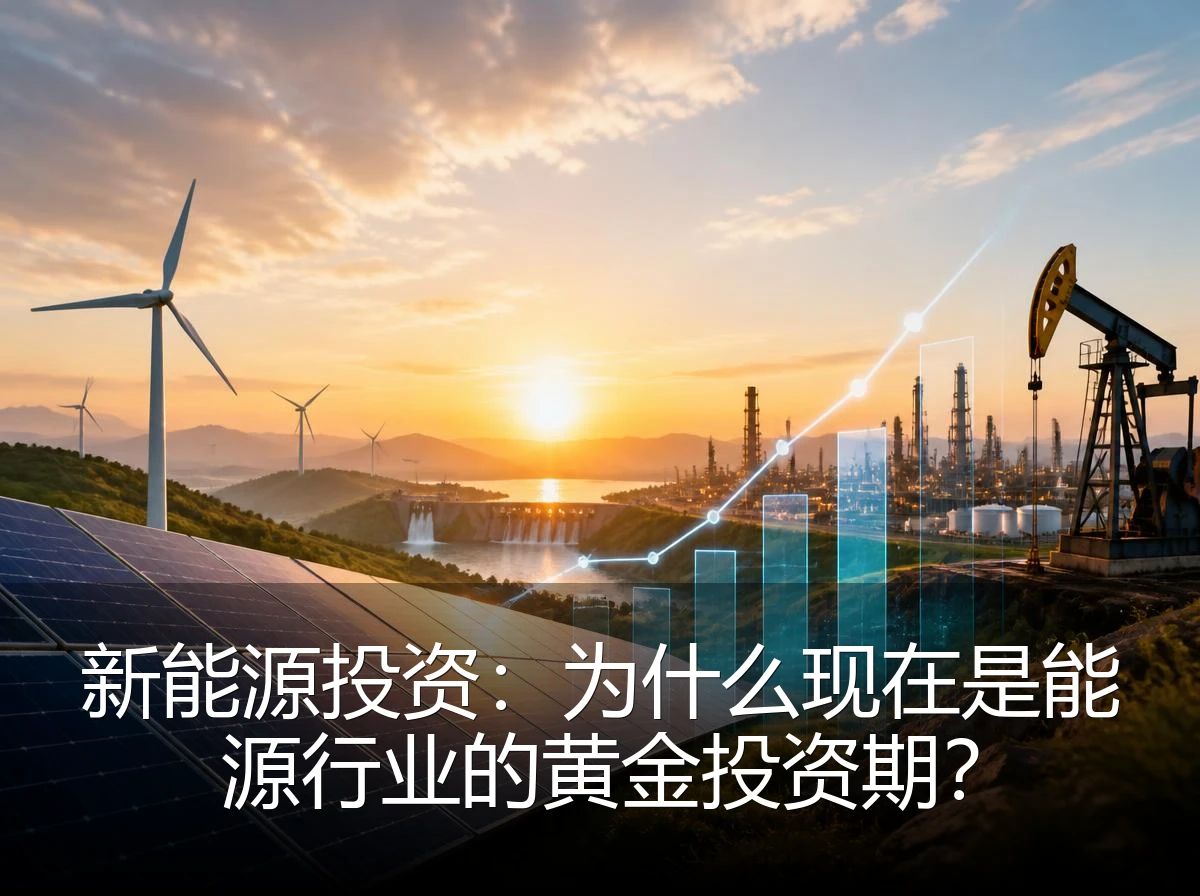 新能源投资：为什么现在是能源行业的黄金投资期？