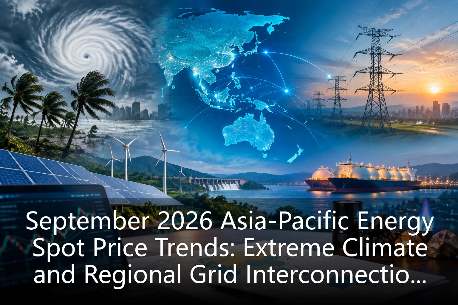 September 2026 Asia-Pacific Energy Spot Price Trends: Extreme Climate and Regional Grid Interconnection Drive Price Differentiation