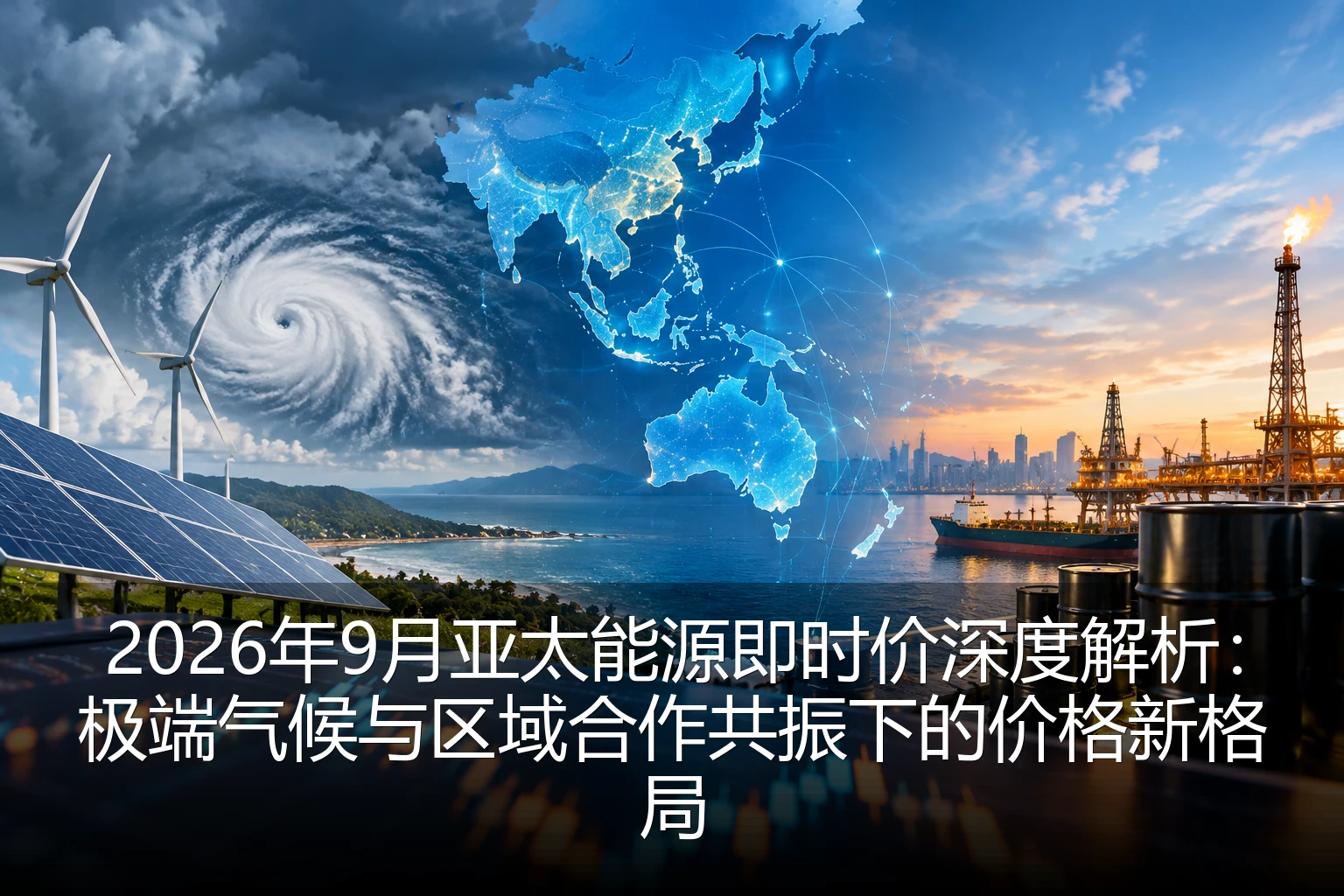 2026年9月亚太能源即时价深度解析：极端气候与区域合作共振下的价格新格局